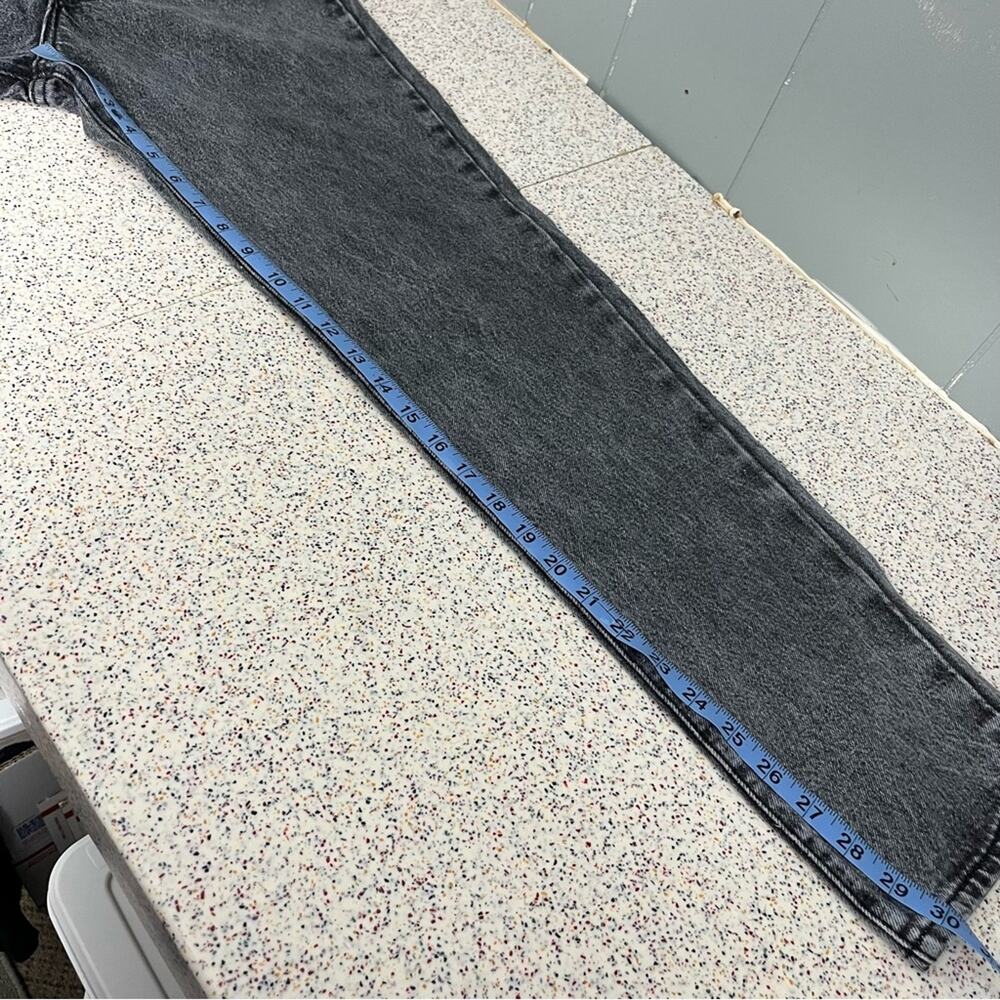 Vintage Levi’s High Rise Straight Leg Made In USA Faded Black Women’s 27 - Picture 12 of 12